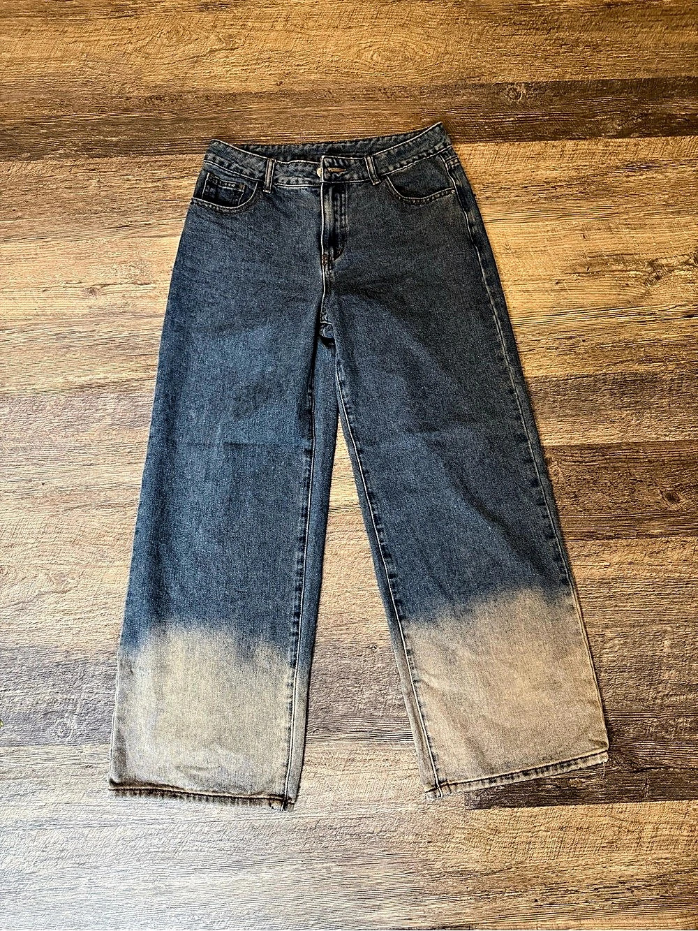 Cider Wide Leg Jeans in Blue